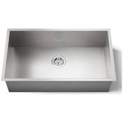 Kohler Vault 32" Undermount Single Basin Stainless Steel Kitchen Sink with SilentShield Technology N/A