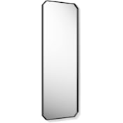 Kohler Claude by Studio McGee 24-3/8"W x 64-3/8"H Framed Wall Mounted Bathroom Mirror Matte Black