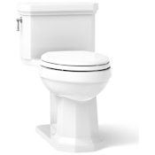 Kohler Kathryn 1.28 GPF One-Piece Elongated Comfort Height Toilet with AquaPiston Technology - Seat Included White