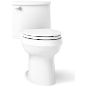 Kohler Adair 1.28 GPF One-Piece Elongated Comfort Height Toilet with AquaPiston Technology - Seat Included White