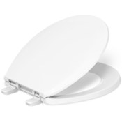 Kohler Lustra Round Closed Toilet Seat with Quick Release Technology White