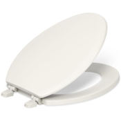 Kohler Ridgewood Elongated Closed-Front Toilet Seat Biscuit