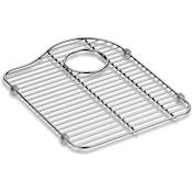 Kohler Hartland Right Hand Sink Rack with Hole for Drain Stainless Steel