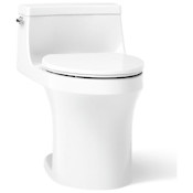 Kohler San Souci 1.28 GPF One Piece Elongated Toilet with Left Hand Lever White