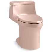 Kohler San Souci 1.28 GPF Elongated One-Piece Comfort Height Toilet with AquaPiston Technology - Seat Included 150th Peachblow