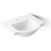 Kohler Veer 21" Pedestal Bathroom Sink with One Hole Drilled and Overflow White