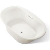 Kohler Underscore 72" Drop-In Soaking Bathtub Biscuit