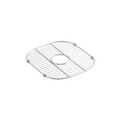 Kohler Undertone 13-1/2" x 14-3/8" Stainless Steel Sink Grid for K-3356-HCF Undertone Preserve Kitchen Sink Stainless Steel