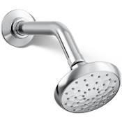Kohler Awaken B90 1.5 GPM Single Function Shower Head with MasterClean Technology Polished Chrome