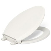 Kohler Cachet Elongated Closed-Front Toilet Seat Biscuit