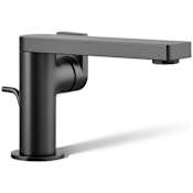 Kohler Composed 1.2 GPM Single Hole Bathroom Faucet with Pop-Up Drain Assembly Matte Black