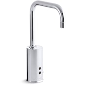 Kohler Touchless Single Hole Bathroom Faucet with Insight Technology and 30 Year Hybrid Energy Cell - Without Drain Assembly Polished Chrome