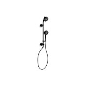 Kohler Awaken 1.75 GPM Retrofit Shower - Includes Shower Head, Hand Shower, Slide Bar, and Hose Matte Black