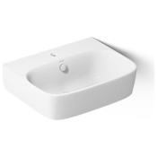 Kohler Modernlife 21-11/16" Rectangular Vitreous China Wall Mounted Bathroom Sink with Overflow and Single Faucet Hole White