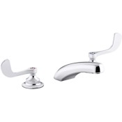 Kohler Triton Bowe 1 GPM Widespread Bathroom Faucet - Less Drain Assembly Polished Chrome