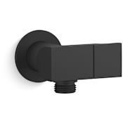 Kohler Exhale 1/2" Connection Supply Elbow with Check Val Matte Black