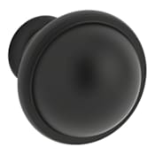 Kohler Damask 1 Inch Mushroom Cabinet Knob Black