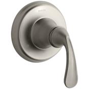 Kohler Transfer Valve Trim Only from the Forte Collection Brushed Nickel