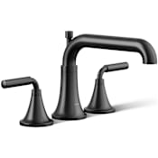 Kohler Tone Deck Mounted Roman Tub Filler with Built-In Diverter Matte Black