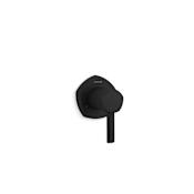 Kohler Occasion Single Handle 3 Function Diverter Valve Trim with Lever Handle - Less Valve Matte Black