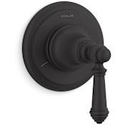 Kohler Artifacts Single Handle 2 or 3 Function Diverter Valve Trim - Less Valve Matte Black