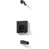 Kohler Honesty Tub and Shower Trim Package Matte Black