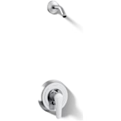 Kohler July Shower Only Trim Package - Less Shower Head Polished Chrome
