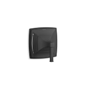 Kohler Riff Pressure Balanced Valve Trim Only with Single Lever Handle - Less Rough In Matte Black