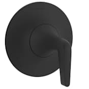 Kohler Tempered Pressure Balanced Valve Trim Only with Single Lever Handle - Less Rough In Matte Black