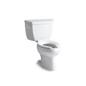Kohler Wellworth 1.6 GPF Two Piece Toilet with Pressure Lite Technology - Less Seat White