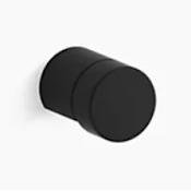 Kohler Composed 3/4 Inch Round Cabinet Knob Matte Black