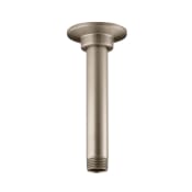 Kohler 6-3/8" Ceiling Mounted Shower Arm and Flange Brushed Bronze