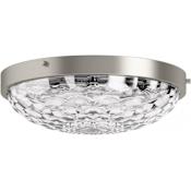 Kohler Lighting Arendela 3 Light 15" Wide Flush Mount Bowl Ceiling Fixture Brushed Nickel