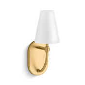 Kohler Lighting Kernen by Studio McGee 14" Tall Bathroom Sconce Brushed Moderne Brass