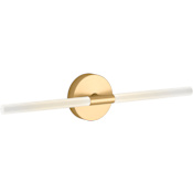 Kohler Lighting Components 2 Light 24" Wide LED Bathroom Vanity Light Brushed Moderne Brass