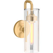 Kohler Lighting Purist 13" Tall Bathroom Sconce Brushed Moderne Brass