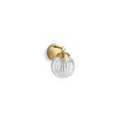 Kohler Lighting Embra by Studio McGee 9" Tall Bathroom Sconce Brushed Moderne Brass