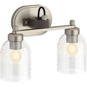 Kohler Lighting Tannage 2 Light 15" Wide Vanity Light Brushed Nickel