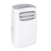 Koldfront 12,000 BTU 115V Portable Air Conditioner - Cools Medium Room Up To 450 Square Feet - With 3 Speed Fan and Adjustable Thermostat White
