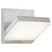 Kovacs Angle 7" Tall LED Wall Sconce with Etched Glass Silver Dust