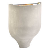 Kovacs Sima 2 Light 14" Tall Wall Sconce with Natural Cement Shade Natural Cement