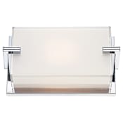 Kovacs Cubism 1 Light 12" Wide ADA Wall Sconce from the Cubism Collection Chrome