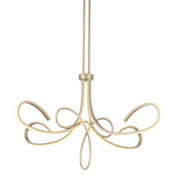 Kovacs Astor 38" Wide LED Abstract Chandelier Soft Gold