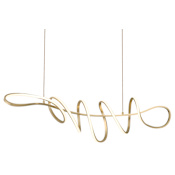 Kovacs Astor 44" Wide LED Abstract Chandelier Soft Gold