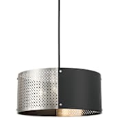 Kovacs Noho 4 Light 25" Wide Pendant Brushed Nickel / Sand Coal