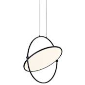 Kovacs Studio 23 24" Wide Pivoting 29 Watt LED Pendant Coal