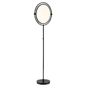 Kovacs Studio 23 64" Tall Pivoting LED Torchiere Floor Lamp Coal