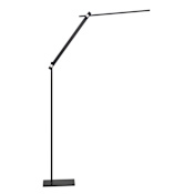 Kovacs Task Portables 56" Tall LED Boom Arm Floor Lamp Anodized Brushed Coal