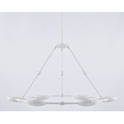 Kovacs Undertas 6 Light 48" Wide Ring Chandelier Piastra Plaster