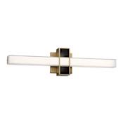 Kovacs Major 24" Wide LED Bath Bar Aged Brass